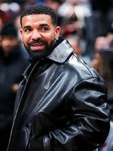 Drake Warriors Game Leather Jacket